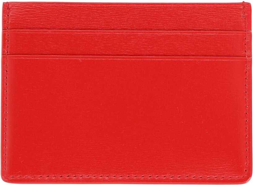 Portofele Jil Sander Leather Card Holder RED Femei (BM 19739135) 2
