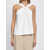 FEDERICA TOSI Crossed Knot Top WHITE