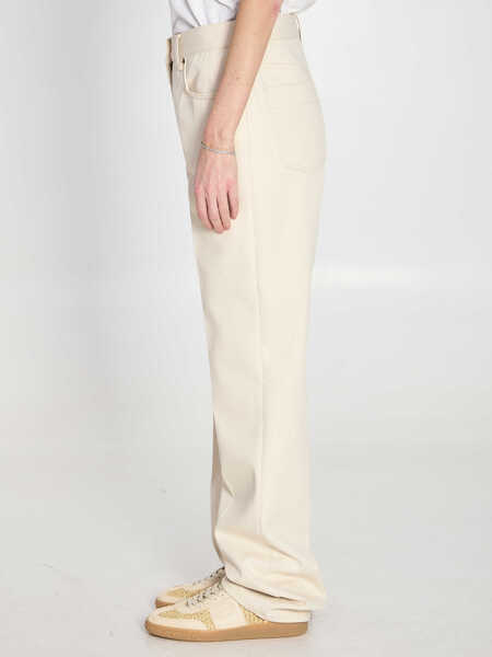 Blugi Valentino Garavani Ivory Jeans WHITE Femei (BM 19739177) 3