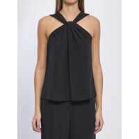 Bluze Crossed Knot Top Femei