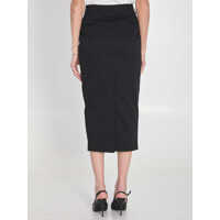 Fuste The Latest Dama - Fuste The Latest Cotton Gabardine Skirt BLACK Femei (BM 19739198) - B-mall.ro