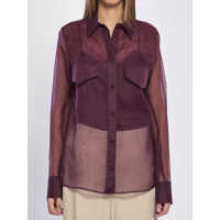 Camasi Silk Organza Shirt Femei