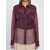 FEDERICA TOSI Silk Organza Shirt BORDEAUX