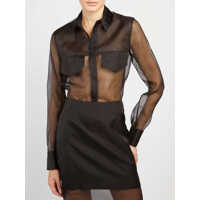 Camasi Silk Organza Shirt Femei