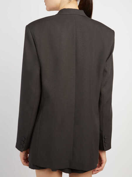 Sacouri FEDERICA TOSI Oversized Blazer BLACK Femei (BM 19739219) 2