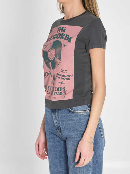 Tricouri Dolce & Gabbana Stretch Cotton T-Shirt GREY Femei (BM 19739228) 2