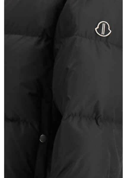 Geci de iarna MONCLER  RICK OWENS Cyclopic cropped Down Jacket Moncler  Rick Owens BLACK Femei (BM 19739261) 3