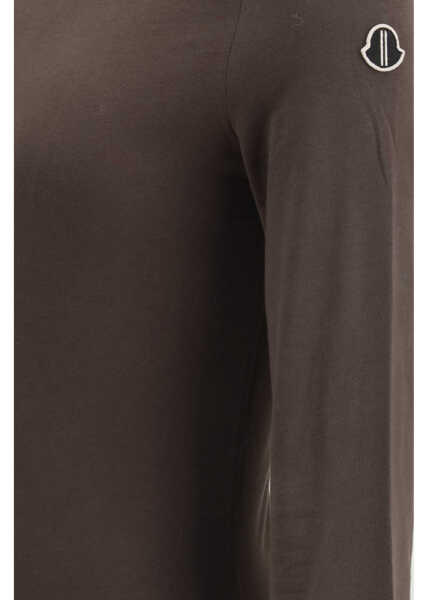 Tricouri MONCLER  RICK OWENS Girder long-sleeved T-shirt Moncler  Rick Owens DARK Barbati (BM 19739267) 3