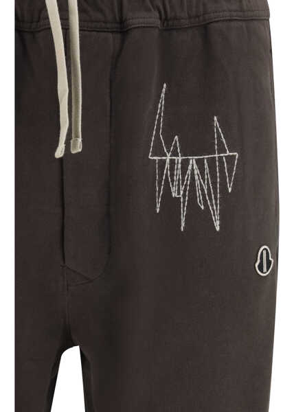 Pantaloni de trening MONCLER  RICK OWENS Cotton Sweatpants Moncler  Rick Owens DARK DUST Barbati (BM 19739270) 3