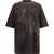 MONCLER + RICK OWENS Oversized T-shirt Moncler + Rick Owens DARK DUST
