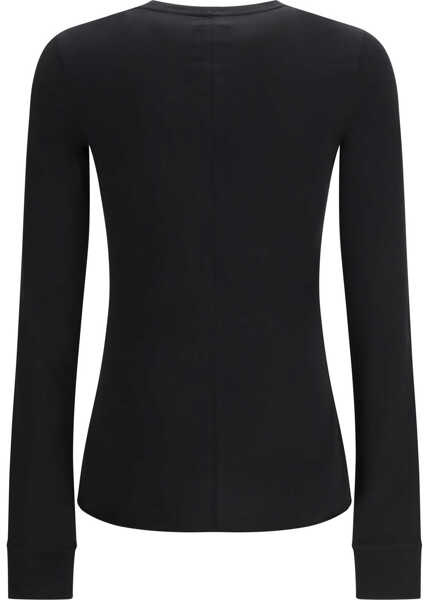 Tricouri MONCLER  RICK OWENS Girder long-sleeved T-shirt Moncler  Rick Owens BLACK Barbati (BM 19739300) 2