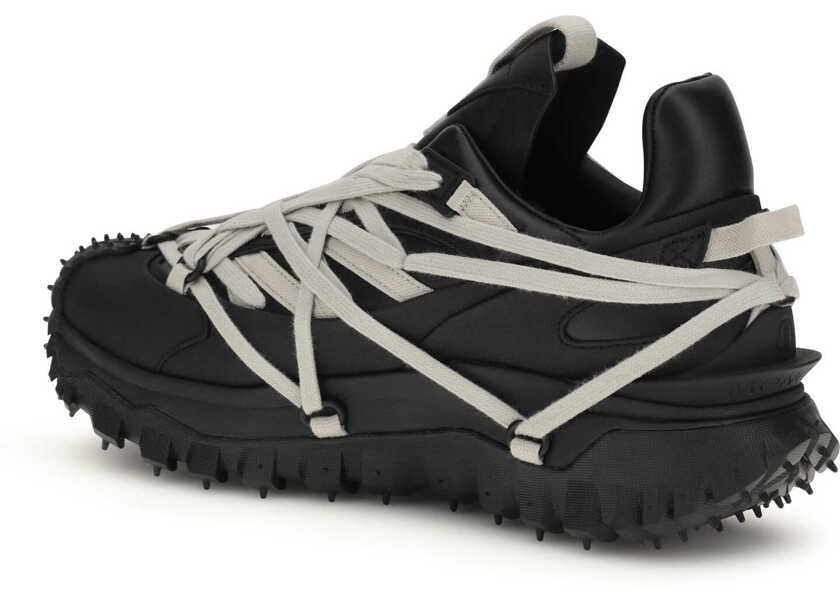 Sneakers MONCLER  RICK OWENS Trailgrip Megalace Sneakers Moncler  Rick Owens BLACK Barbati (BM 19739318) 3