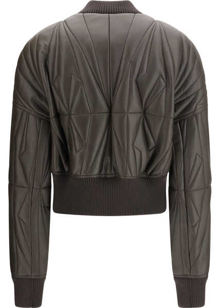 Jachete MONCLER  RICK OWENS Geocamo leather Jacket Moncler  Rick Owens DARK DUST Femei (BM 19739324) 2