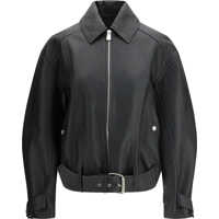 Jachete Embroidered leather Jacket Femei