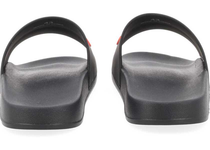 Sandale DSQUARED2 Sandal With Logo BLACK Barbati (BM 19739450) 4