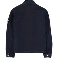 Geci Stone Island pentru Barbati - Jachete Stone Island Denim Jacket With Logo Patch BLUE Barbati (BM 19739573) - B-mall.ro