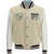 Off-White Varsity Star Logo Jacket CREAM