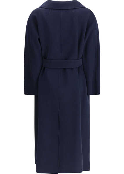 Paltoane S MAXMARA Wool Enzo Coat BLU Femei (BM 19739627) 2