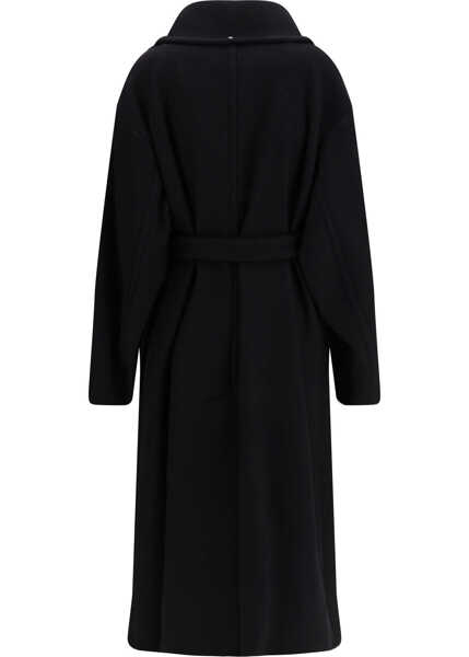 Paltoane Max Mara Zebra Coat double-faced pure wool NERO Femei (BM 19739645) 2