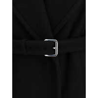 Paltoane Max Mara Dama - Paltoane Max Mara Zebra Coat double-faced pure wool NERO Femei (BM 19739645) - B-mall.ro