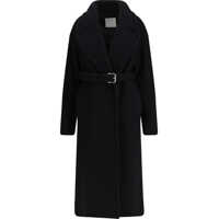 Paltoane Zebra Coat double-faced pure wool Femei