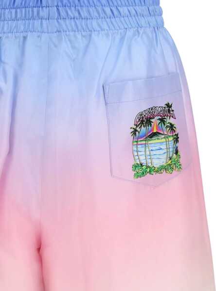 Pantaloni scurti Casablanca Volcano Gradient Shorts VOLCANO Barbati (BM 19739723) 3