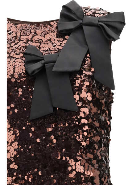 Rochii Ganni Midi Dress with sequins DEMITASSE Femei (BM 19739726) 3