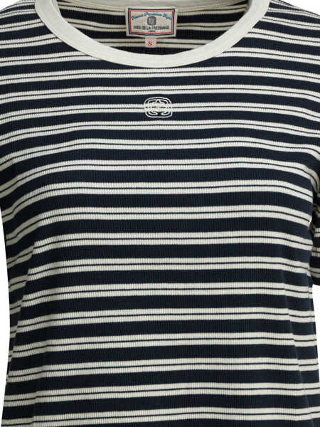 Tricouri INES DE LA FRESSANGE T-shirts Blue Femei (BM 19739757) 3