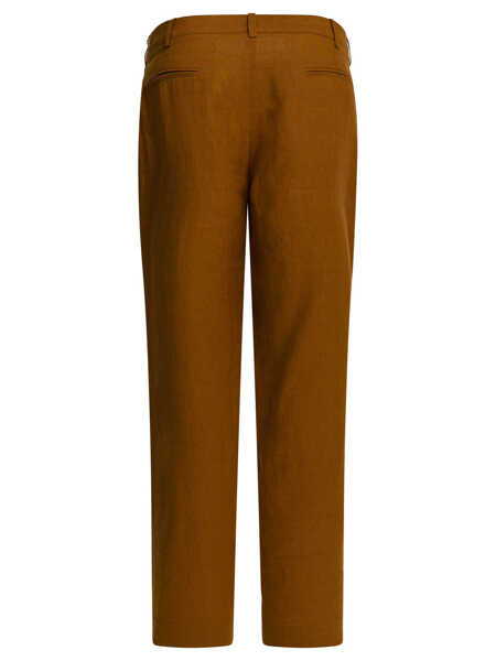 Pantaloni casual INES DE LA FRESSANGE Trousers Brown Femei (BM 19739763) 2