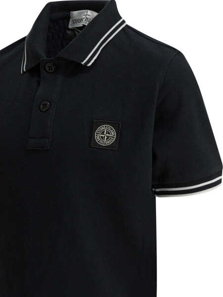 Tricouri Polo Stone Island Junior Polo shirts Blue Baieti (BM 19739841) 3