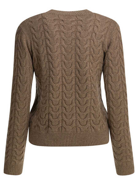 Pulovere casual Max Mara Knitwear Brown Femei (BM 19739844) 2