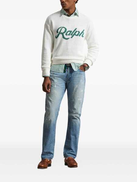 Pulovere casual Ralph Lauren Knitwear White Barbati (BM 19739916) 2