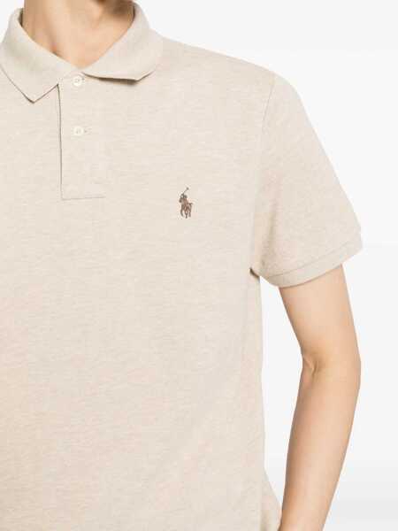 Tricouri Polo Ralph Lauren Polo shirts Beige Barbati (BM 19739931) 5