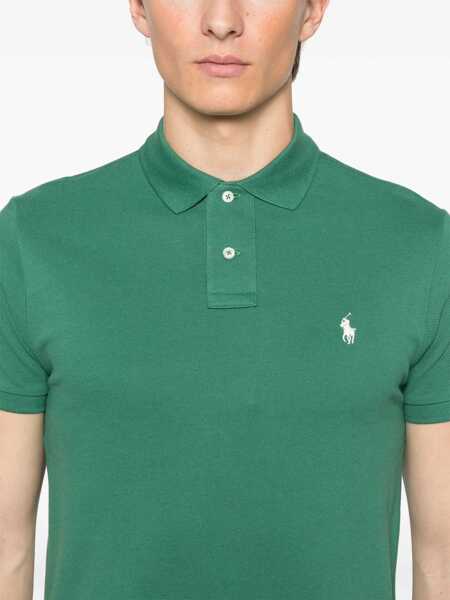 Tricouri Polo Ralph Lauren Polo shirts Green Barbati (BM 19739934) 4