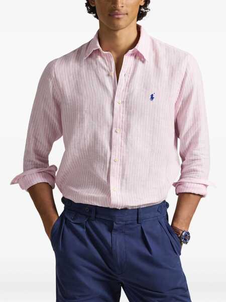 Camasi casual Ralph Lauren Shirts Pink Barbati (BM 19739964) 3