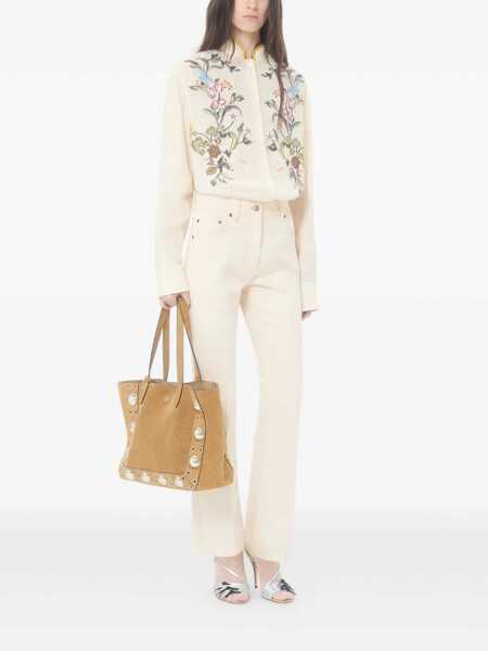 Blugi drepti Valentino Garavani Jeans White Femei (BM 19740045) 2