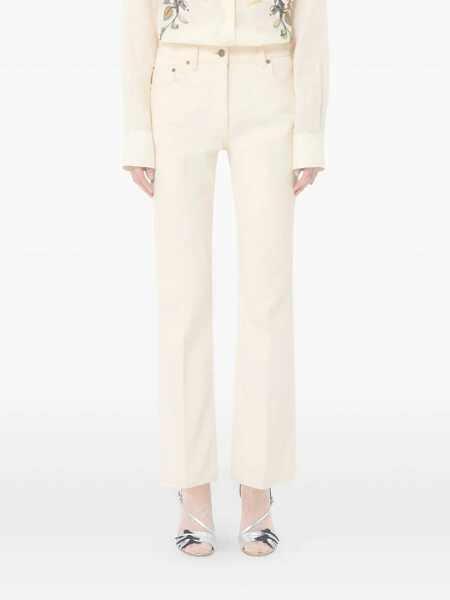 Blugi drepti Valentino Garavani Jeans White Femei (BM 19740045) 3