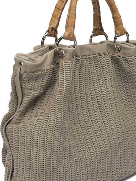 Genti de mana GIANCARLO NEVOLA Handbags Beige Femei (BM 19740099) 4