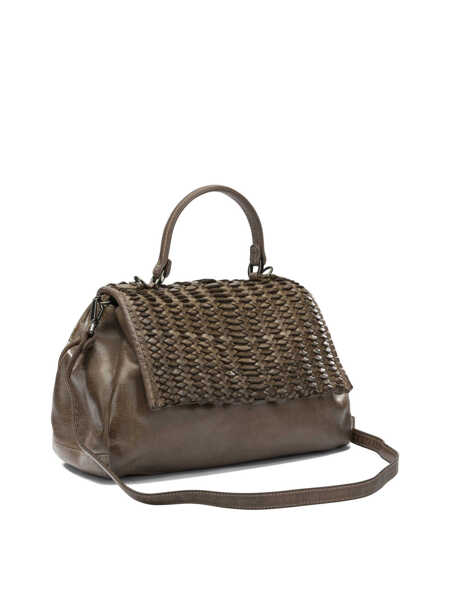 Genti de mana GIANCARLO NEVOLA Handbags Brown Femei (BM 19740102) 2
