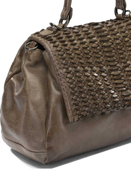 Genti de mana GIANCARLO NEVOLA Handbags Brown Femei (BM 19740102) 4