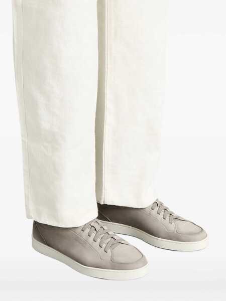 Sneakers Santoni Montecarlo leather sneakers Beige Barbati (BM 19740144) 5