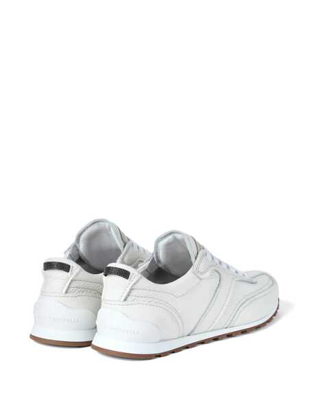 Sneakers Brunello Cucinelli Sneakers & Slip-On White Femei (BM 19740168) 3