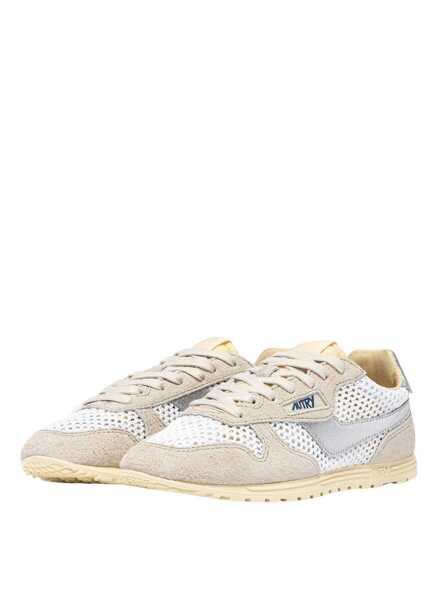 Sneakers AUTRY Autry Windspin Low Knit sneakers in the WHT SILV variant, product code WSLWKD03 Wht Silv Femei (BM 19740210) 6