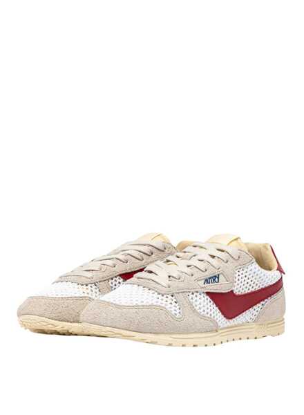 Sneakers AUTRY Autry Windspin Low Knit sneakers in the WHT RED variant, product code WSLWKD05 Wht Red Femei (BM 19740219) 6