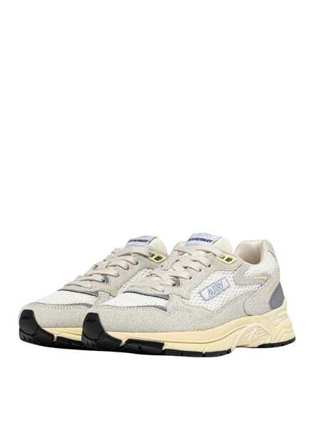 Sneakers AUTRY Autry Hyperway Low sneakers in the White Silver variant, product code HYLWHG02 Wht Silv Femei (BM 19740243) 2