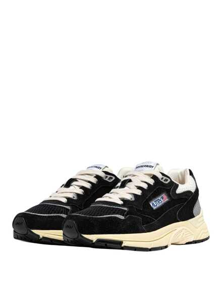 Sneakers AUTRY Autry Hyperway Low sneakers in the Black Silver variant, product code HYLWUM23 Blk Silv Femei (BM 19740246) 2