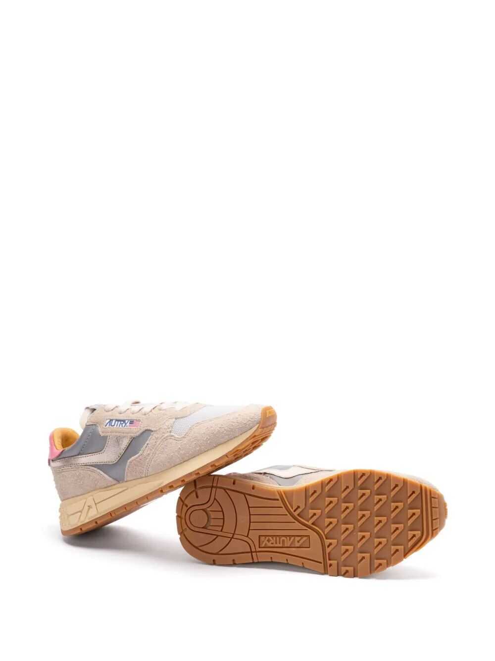 Sneakers AUTRY Autry Reelwind Low sneakers in the Silver Platin, product code WWLWRL06 Silv Plat Femei (BM 19740252) 2