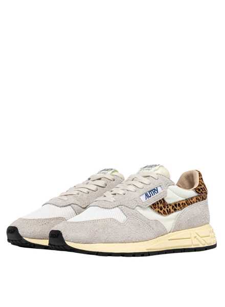 Sneakers AUTRY Autry Reelwind Low sneakers in the White Leo variant, product code WWLWEP01 Wht Leo Femei (BM 19740261) 2