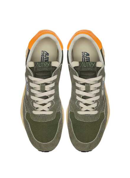 Sneakers AUTRY Autry Reelwind Low sneakers in the SGRN ORGFL variant, product code WWLMUT50 Sgrn Orgfl Barbati (BM 19740264) 5