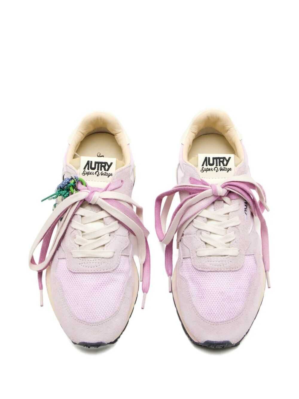 Sneakers AUTRY Autry Reelwind Super Vintage Sneakers in LIL WHT, product code WVLWYS07 Lil Wht Femei (BM 19740300) 4
